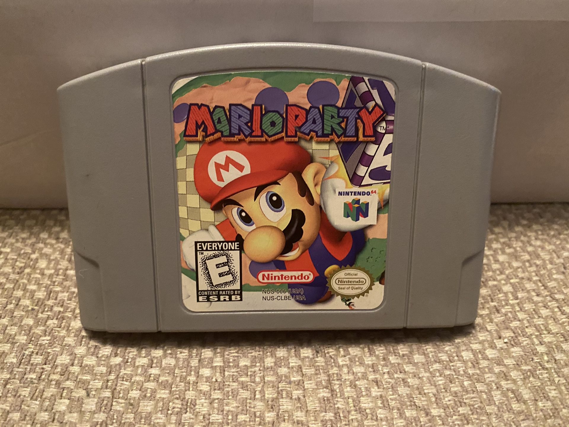 Nintendo 64 Mario Party Game