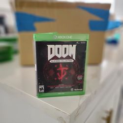 Doom 2016 Xbox one