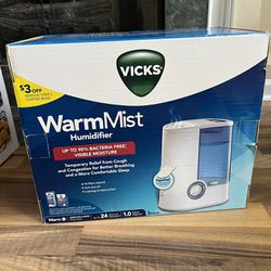 Vicks Warm Mist Humidifier 