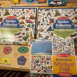 Melissa And Doug Sticker Books