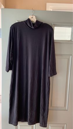 Casual Turtleneck Cocktail Dress