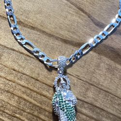 925 St Jude Pendant And Chain 22” 