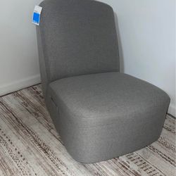Floor Lounge Dorm Chair Gray - Room Essentials™: Polyester Upholstered, No Assembly, Modern Rocker