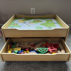 Little Tikes Wooden Train table