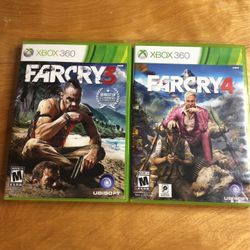 Xbox 360 - Far Cry 3 And 4