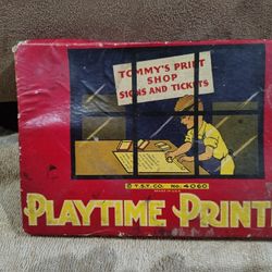 19 50s Child Play Time Print Set