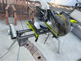 Ryobi miter saw and table