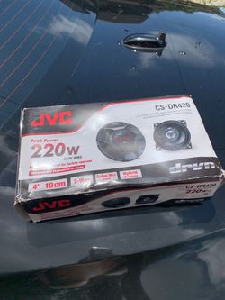 Jvc car speakers
