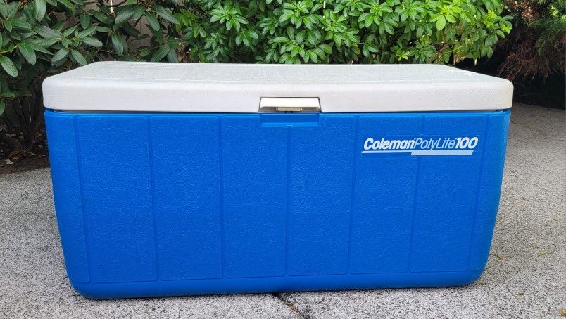 Coleman Vintage Polylite100 Cooler, 100 Qt