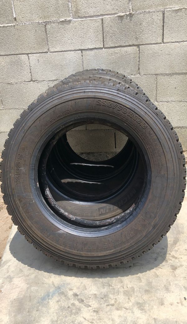 225/70R19.5 Michelin tires for Sale in Rialto, CA OfferUp