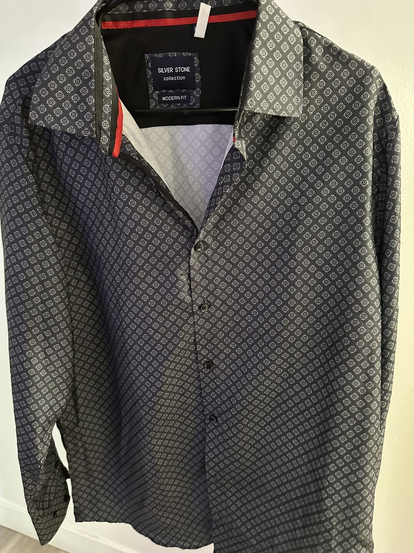 Silverstone Collection Mens Button Up Size XXL