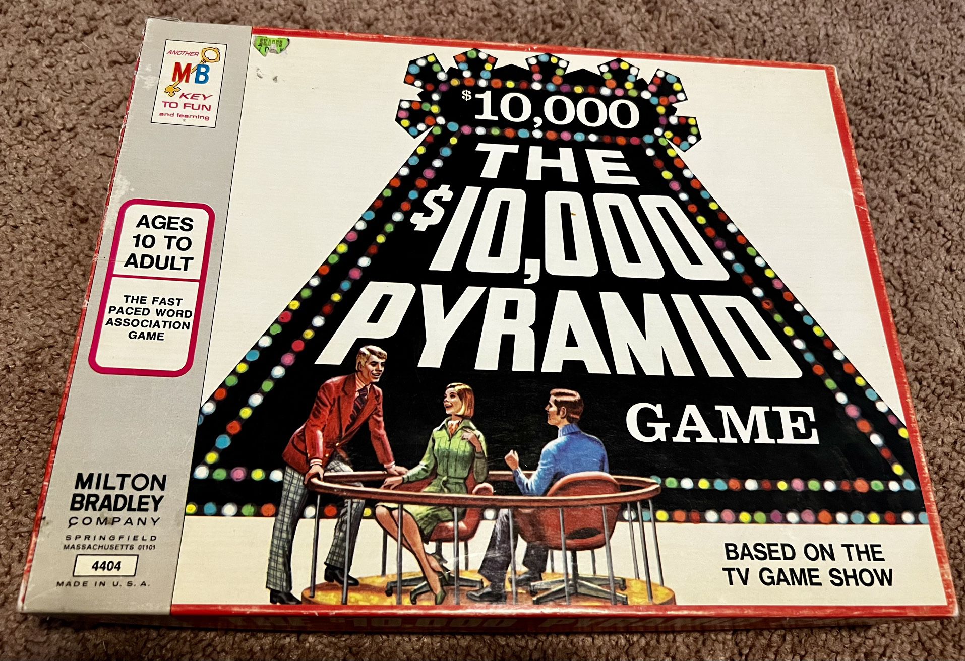 Vintage 1974 The $10,000 Pyramid Board Game - 1st Edition