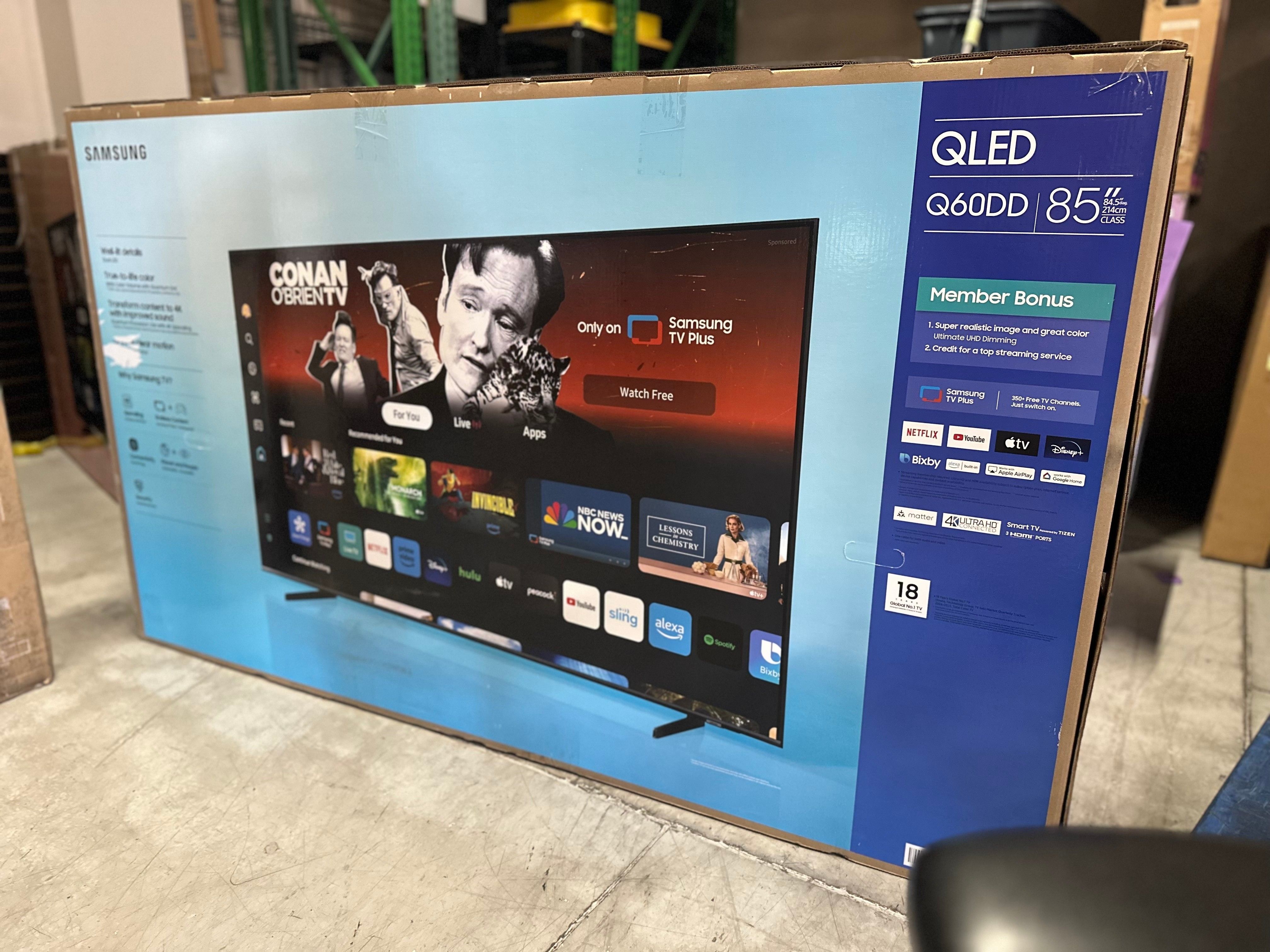 EARLY BLACK FRIDAY DEALS! 85" Samsung 4K QLED HDR Smart QN85Q60DDFXZA