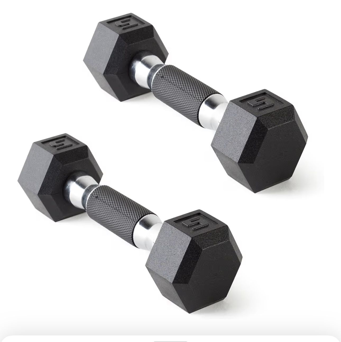 CAP Barbell Coated Dumbbell Weight |  Set of 2 