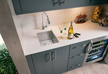 Elkay
Crosstown 13-1/2" Undermount Single Basin Stainless Steel Bar Sink