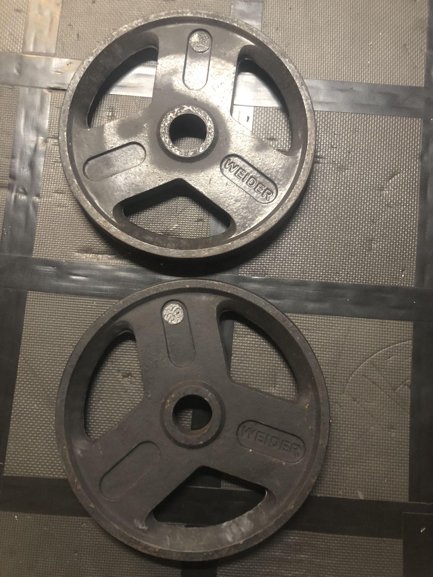 Pair of 35lb standard Olympic weight plates