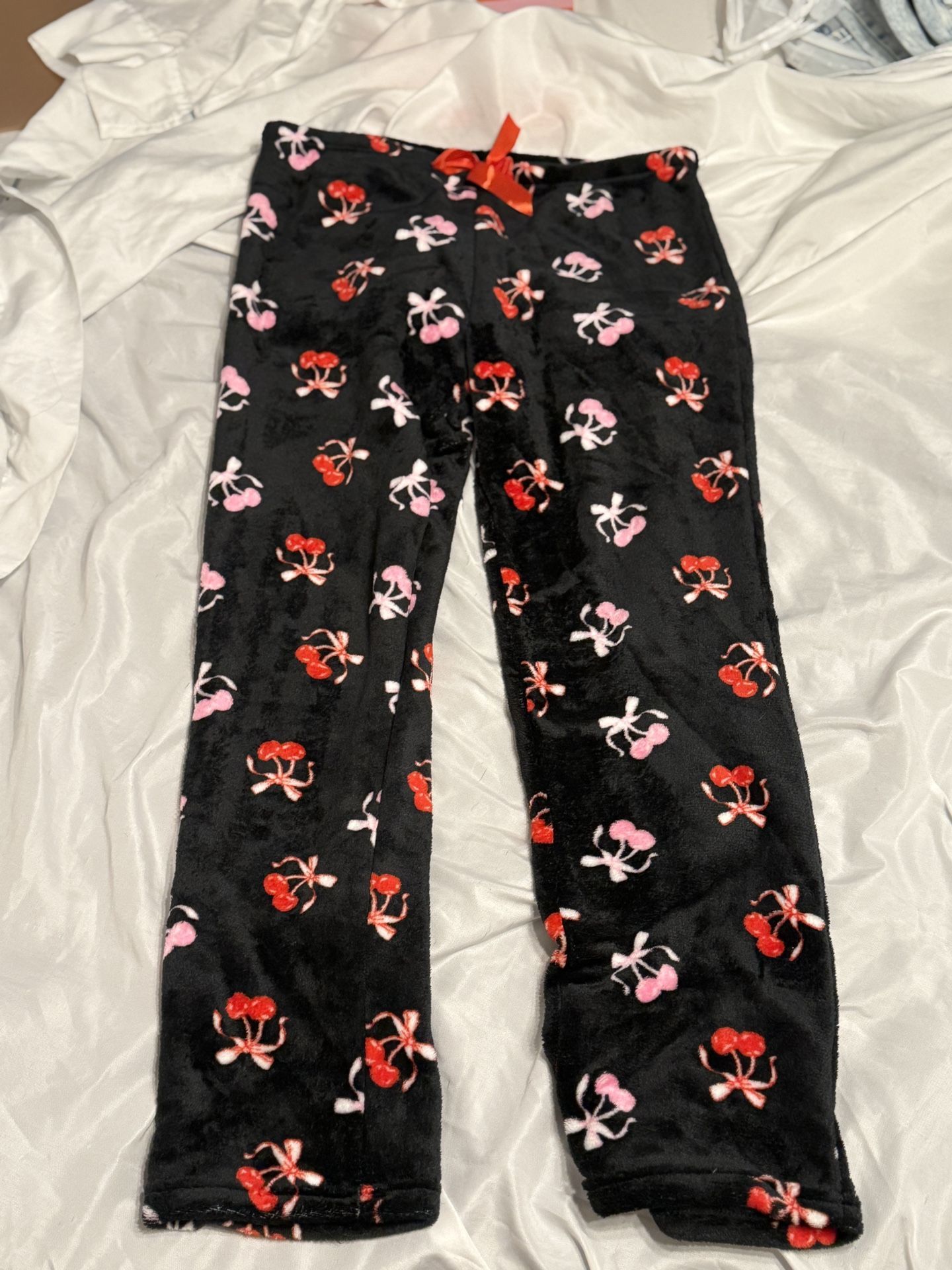 Cherry pajama pants