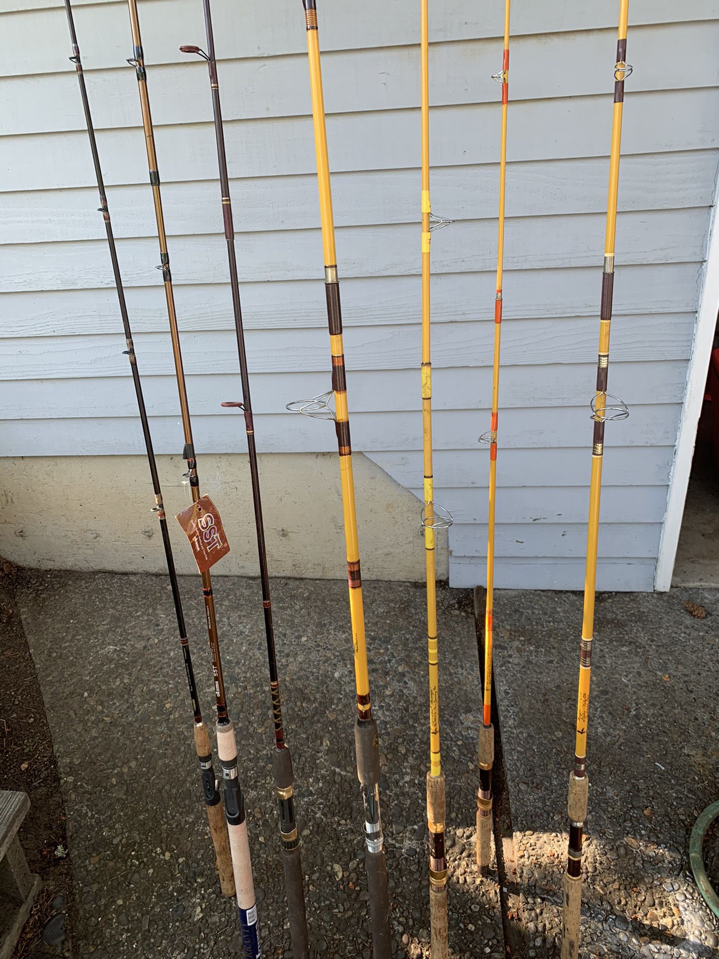 Fishing Pole and reel, Salt and freshwater gear