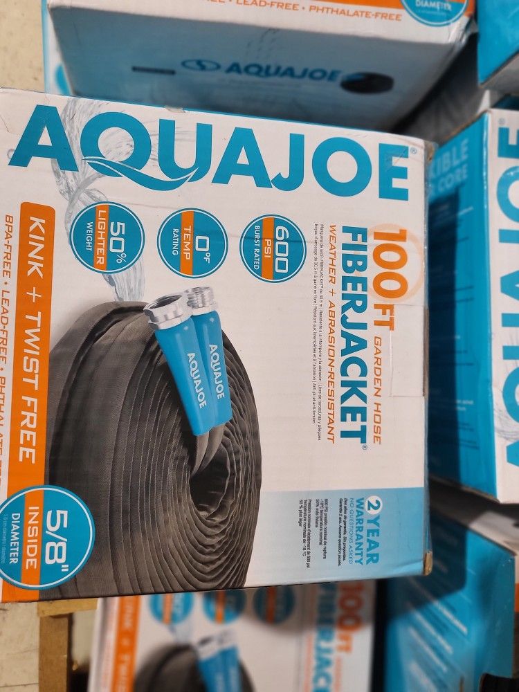 100 ft fiberjacket garden house.