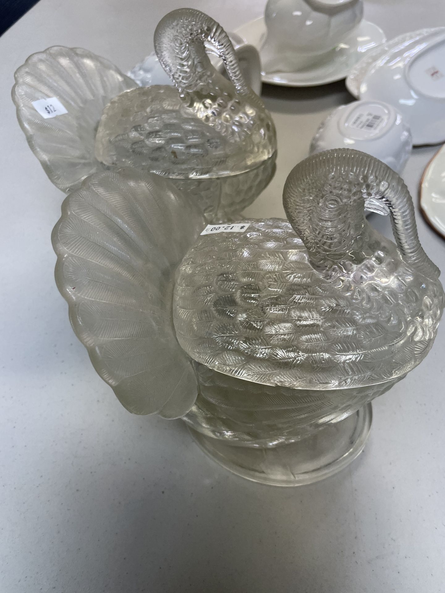 Thanksgiving Turkey - Tom The Turkey Covered (Candy) Dish - Two Available