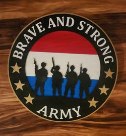 Handmade Custome Millitary Signs