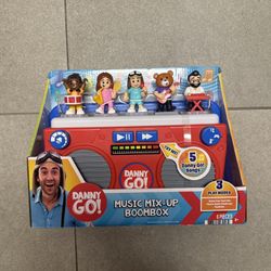 DANNY GO! Music Mix-Up Boombox Interactive Toy Lights Up and Makes Sounds!