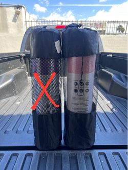 NEW PINK Yoga Mat Extra Thick 1/3'' Non Slip Yoga Mats, Eco Friendly TPE Fitness Exercise Mat w/Carrying Sling & Storage Bag