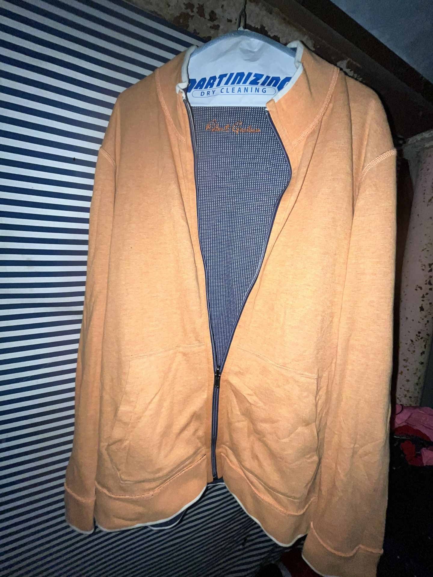 Orange Robert Graham Full Jacket