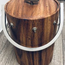 Vintage Collectible Wooden Ice Box 