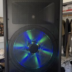 Nutek PBS-7007 Powered PA Speaker 15” - Loud Dj/Party Speaker