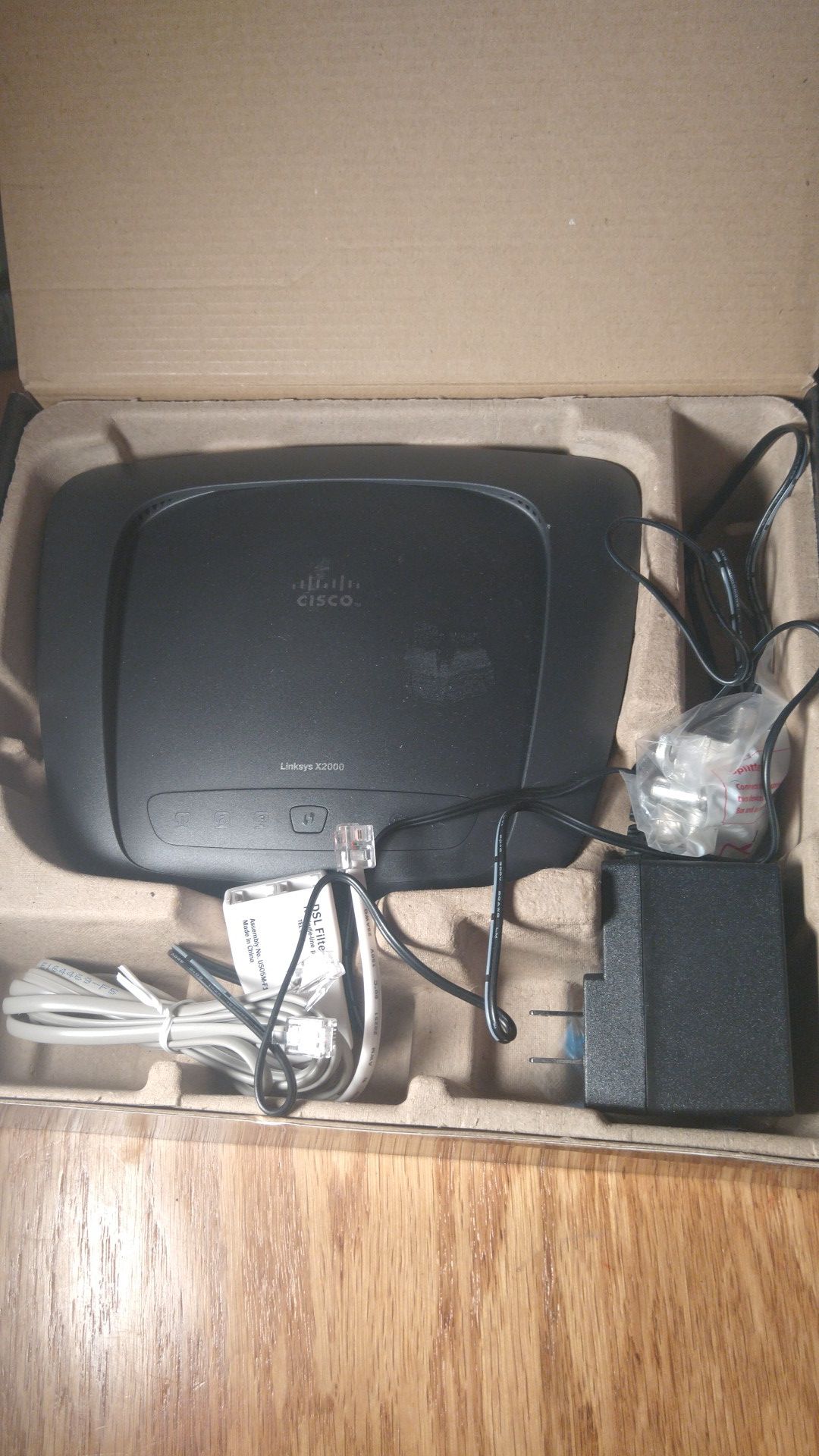 Linksys wireless router x a 2000