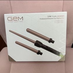 Gem 3 In 1 Curling Iron