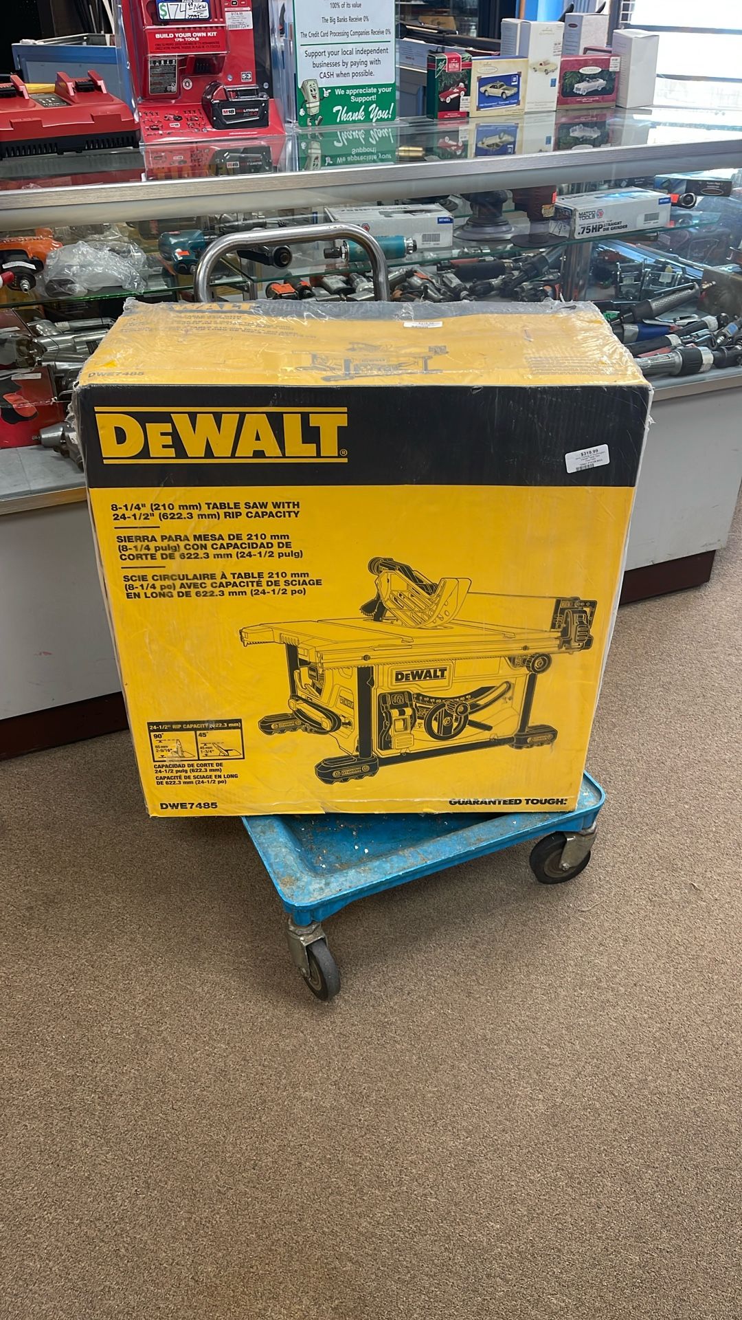 Dewalt Brand New Sealed Table, Saw DWE7485