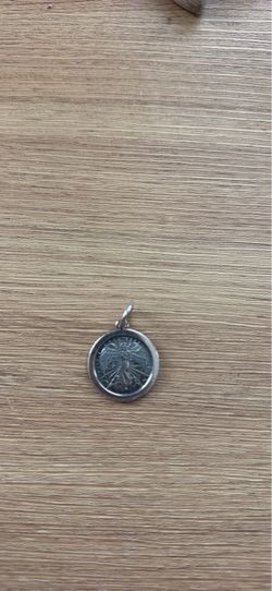Silver Colby Davis angel pendant