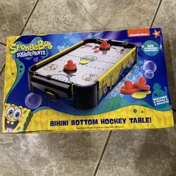 SpongeBob Air Hockey Table