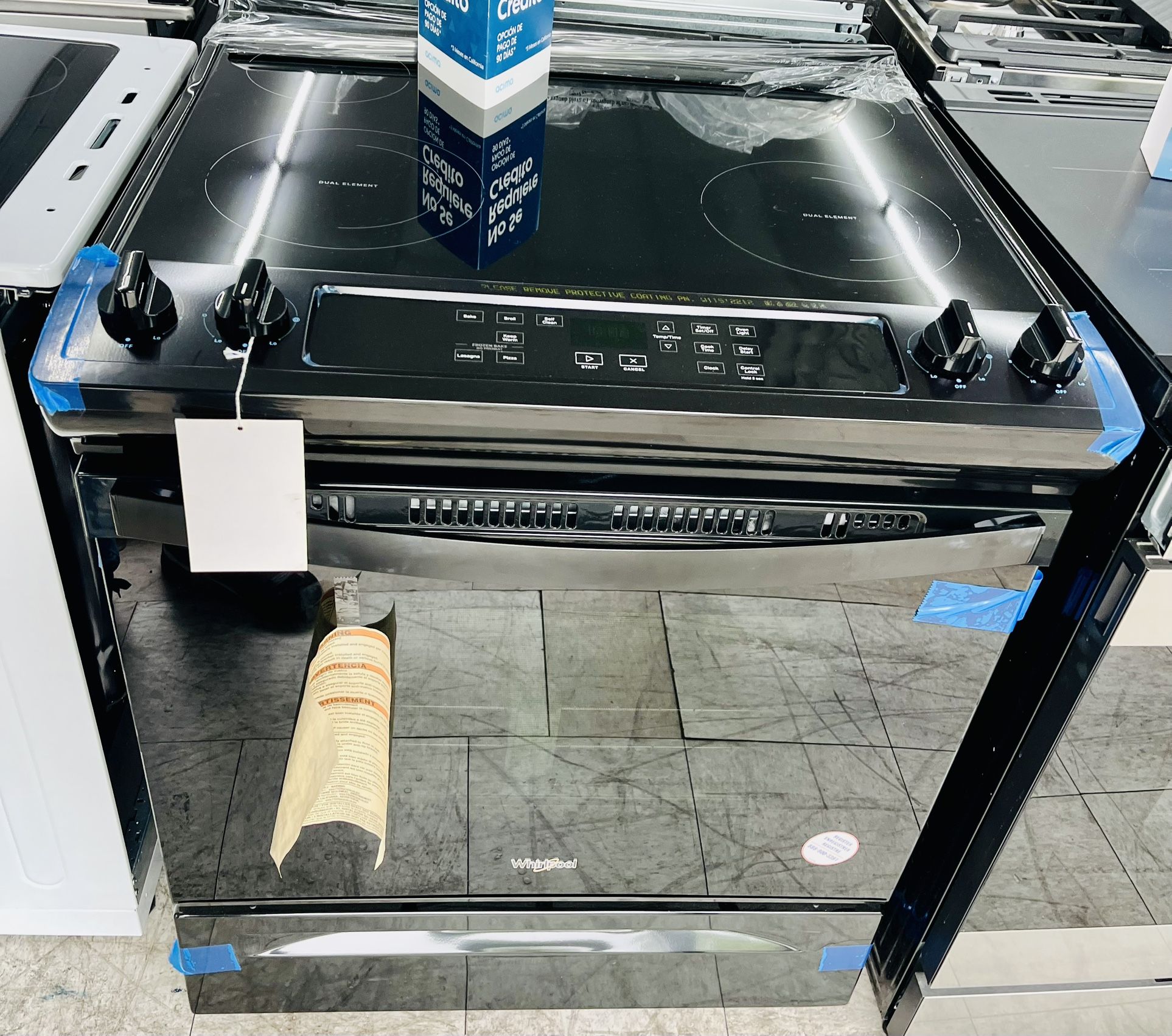 🔥🔥30” Whirlpool Slide In Range