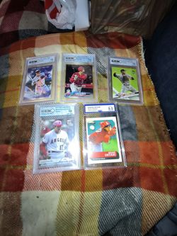 Shohei ohtani Aaron judge plus more graded rookies
