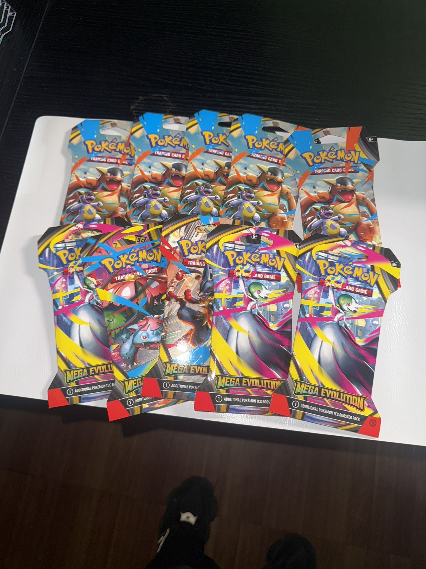 Pokemon Mega Evolution 10 Blister Packs