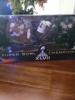 Baltimore Ravens Super Bowl Champions Figure Rare