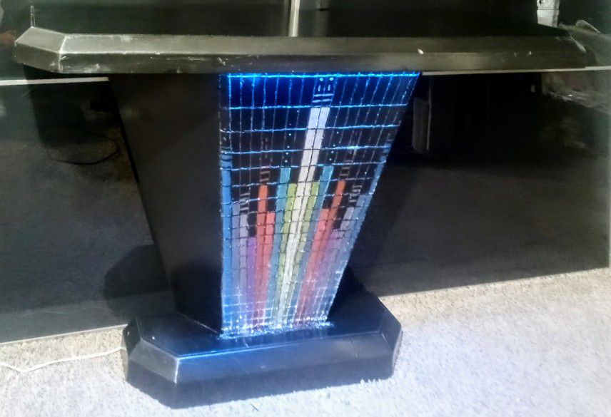 MCM LED Equilzer Console Table 