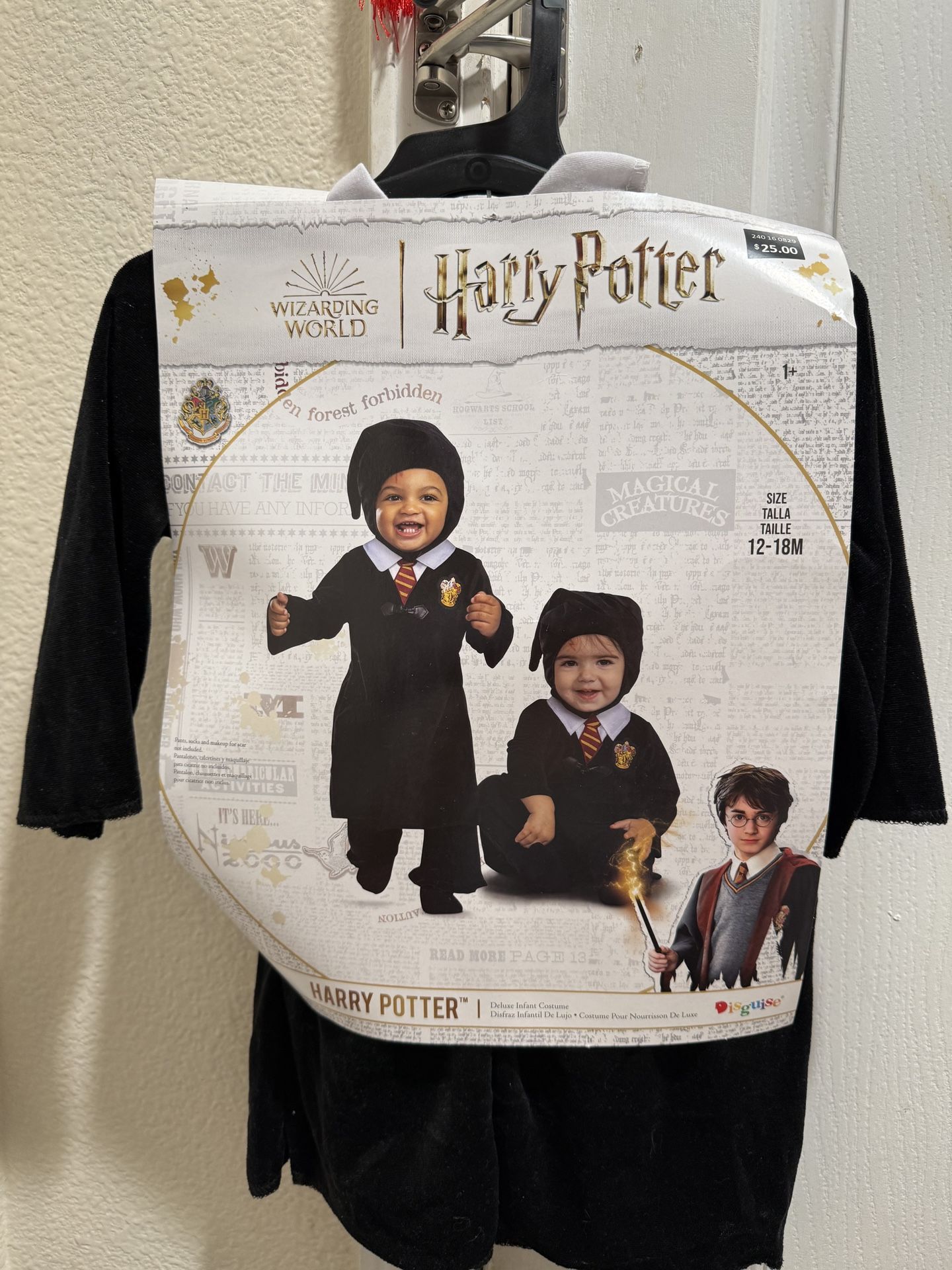 Kids Harry Potter Costume 12-18 Months