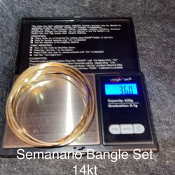 Semanario Bangle Set 