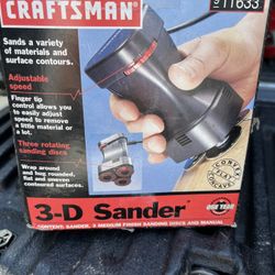 Craftsman 3-D Sander