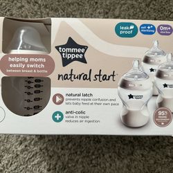 Tommee Tippee Natural Start Bottles 3-Pack