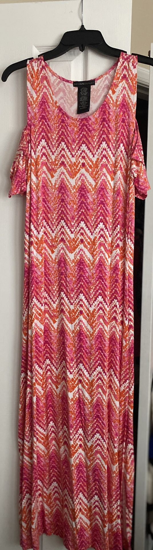 Design History Chevron Maxi Dress