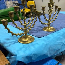 Brass Candle Holders