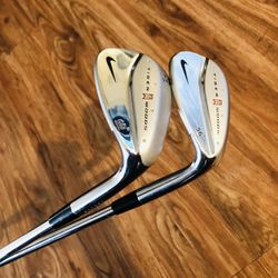 Nike TW Tiger Woods Forged Wedge Set Limited Edition 56* & 60* with Steel Shafts