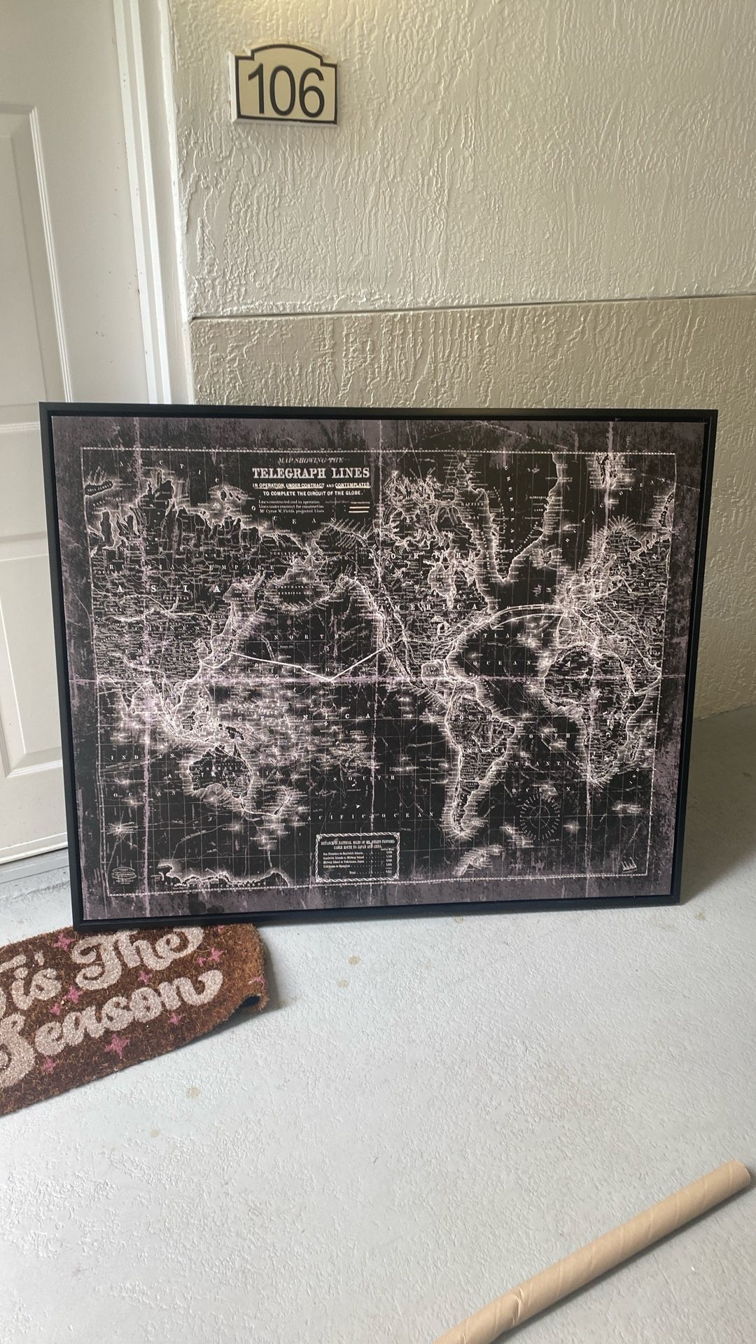 Huge World Map Picture