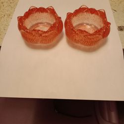 Set Of Tulip Candle Holders