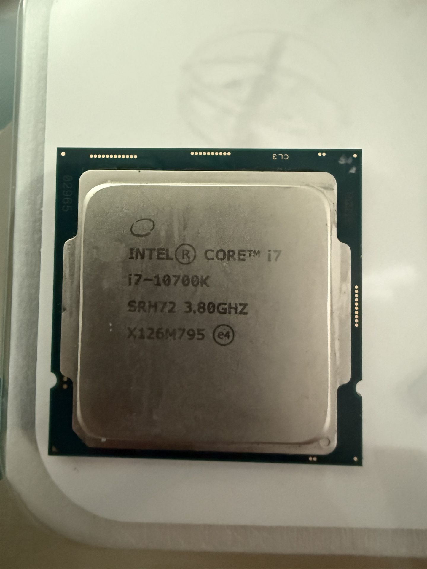 Intel 10700k Processor